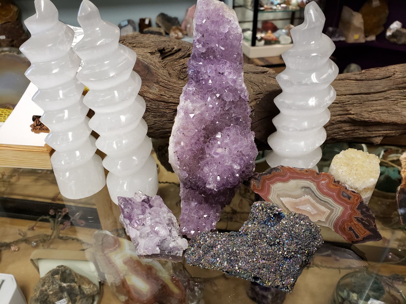 Julianas Jammin rocks and crystals